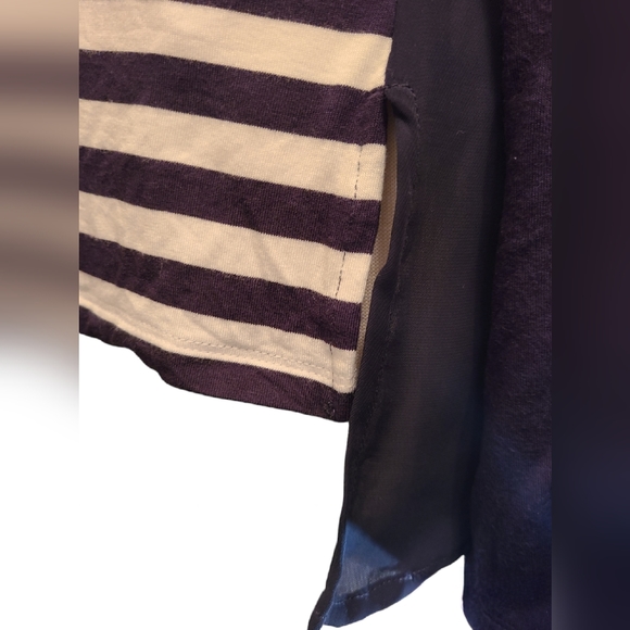 Michael Kors size XS blue/white top - Picture 3 of 9